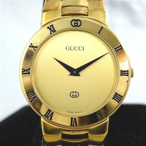 gucci 3300m gold face|Gucci 3300m gold.